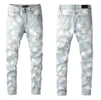 light blue stars jeans