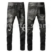 black distressed jeans