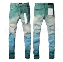 blue green distressed jeans