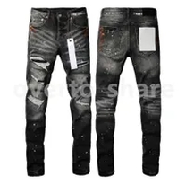 black distressed jeans