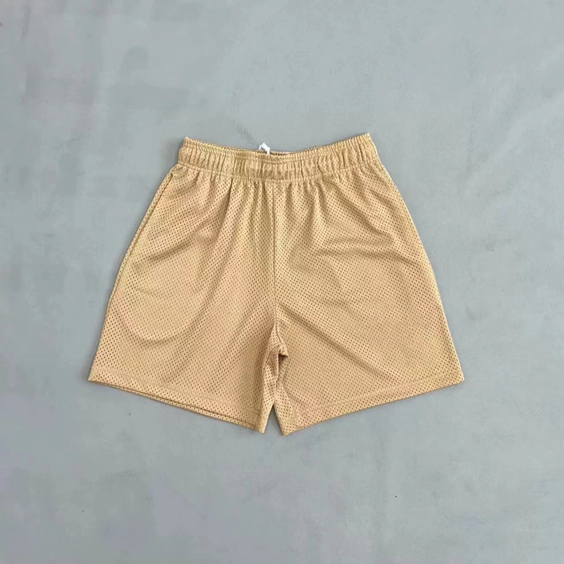 beige shorts