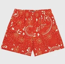 orange short pants