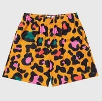 multicolor short pants