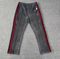 womens wide leg velvet pants