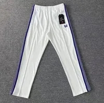 white velvet pants