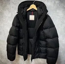 black puffer jacket