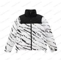 white black puffer jacket