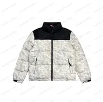 white and black puffer jacket