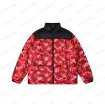 red black puffer jacket