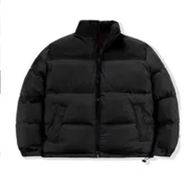 black puffer jacket