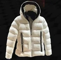 white puffer jacketwith hoodwith hood