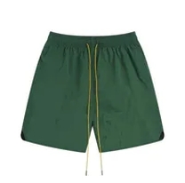 green shorts