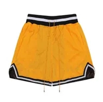 yellow shorts