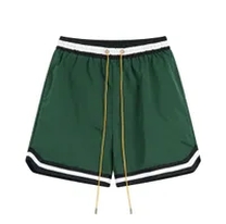 green shorts