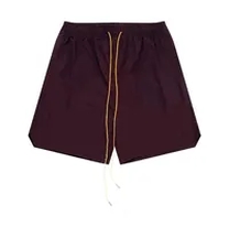 maroon shorts