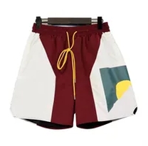 red and white sun shorts