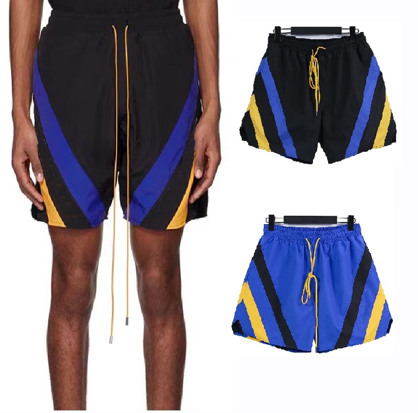 black blue short pants