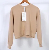 cream sweatshirt