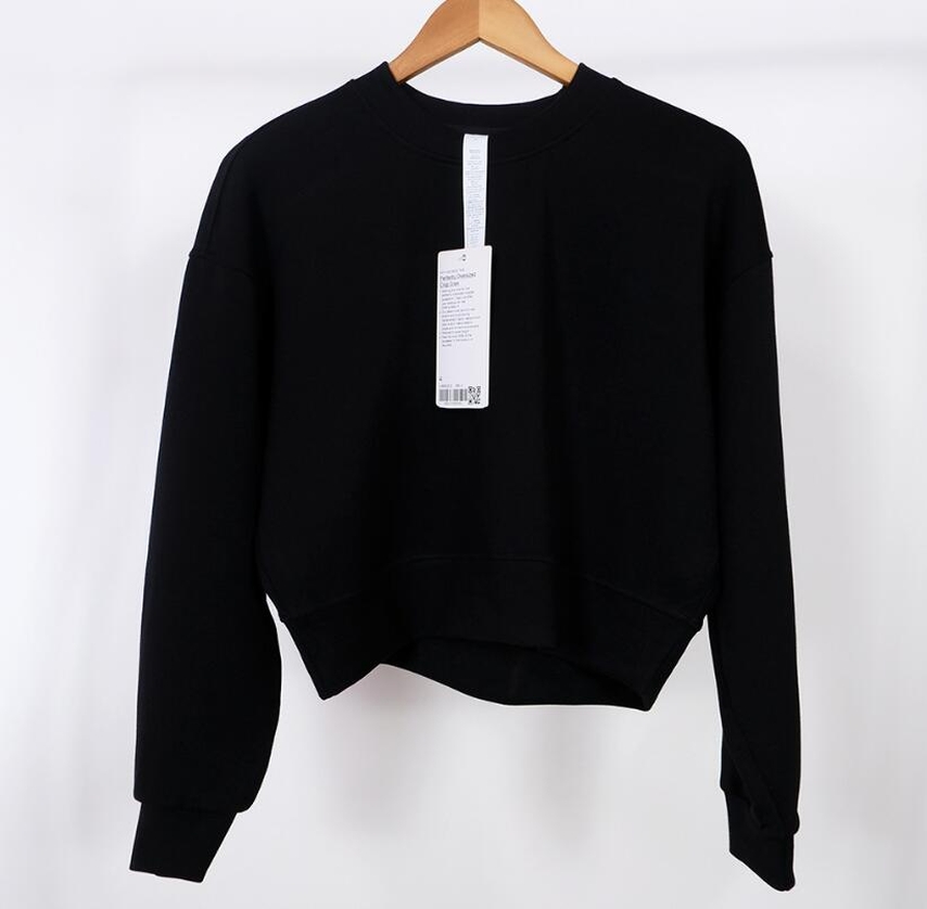 black crop top sweater