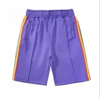 purple short pants