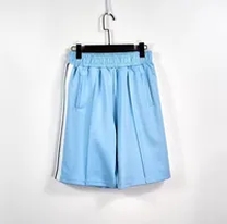 light blue short pants