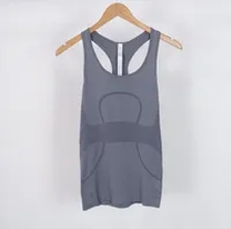 grey sleeveless t shirt