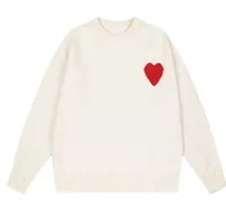 white crew neck jumper