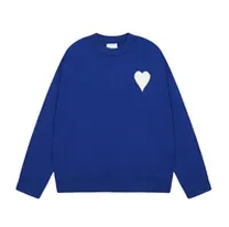 blue crew neck sweater