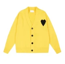 yellow cardigan sweater