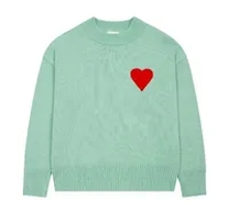 light blue crew neck sweater