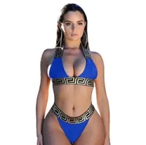 blue bathing suit