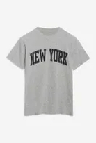 grey new york tee shirt