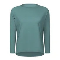 cyan long sleeve t shirt