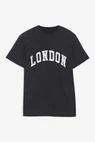 black tee shirt