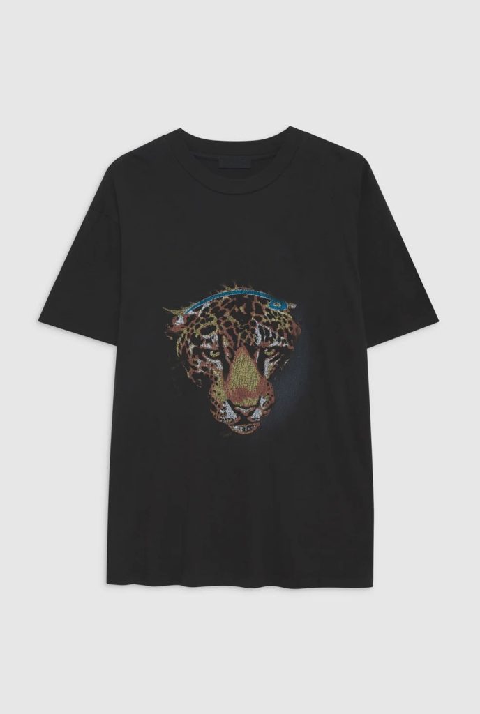 black leopard t shirt