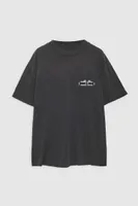 black tee shirt