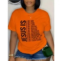 orange t-shirt