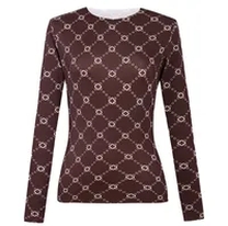 brown long sleeve t shirt