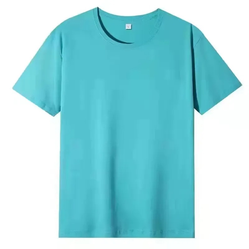 light blue tee shirt