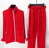 red track suit