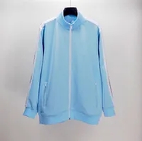 light blue jacket