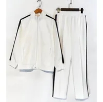 white track suit