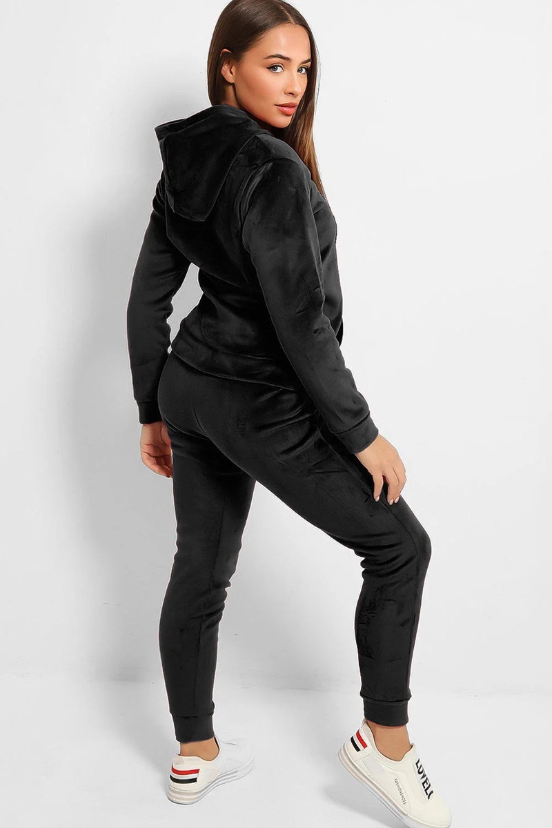 black track suit