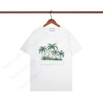 white tee shirt palm trees