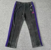 pleated track pants