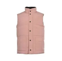 pink down vest