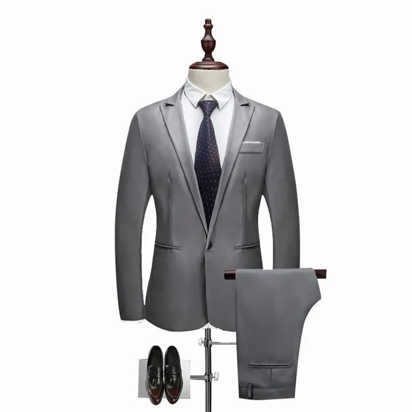 charcoal grey suit